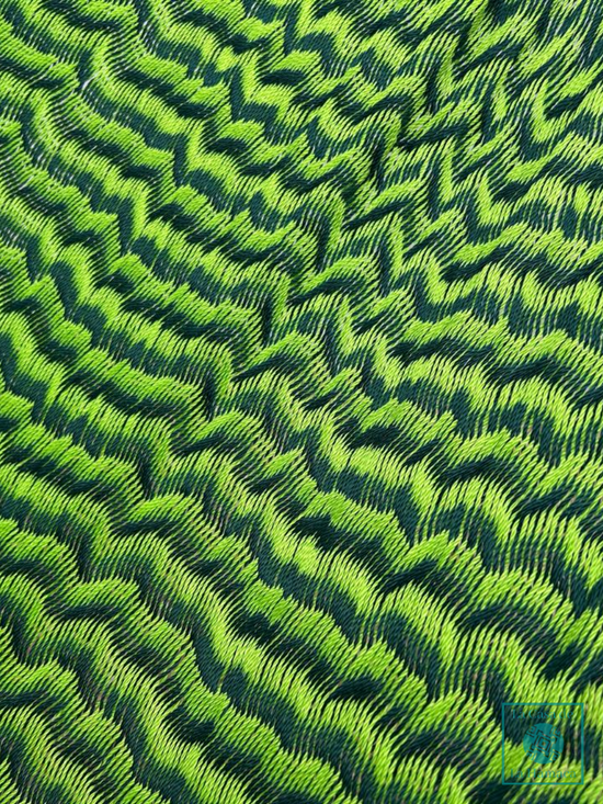 Hamaca Yucateca Artesanal Hilo 18 Nylon Verde