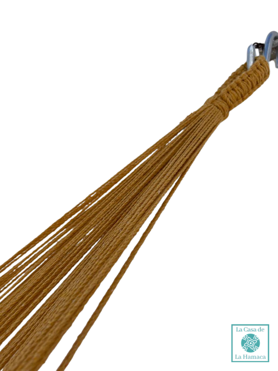 Hamaca Yucateca Artesanal Algodón Macrame