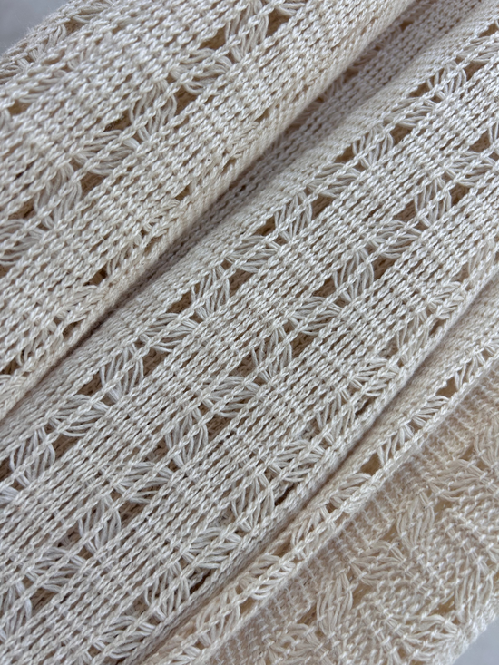 Columpio de Algodon Macrame Beige