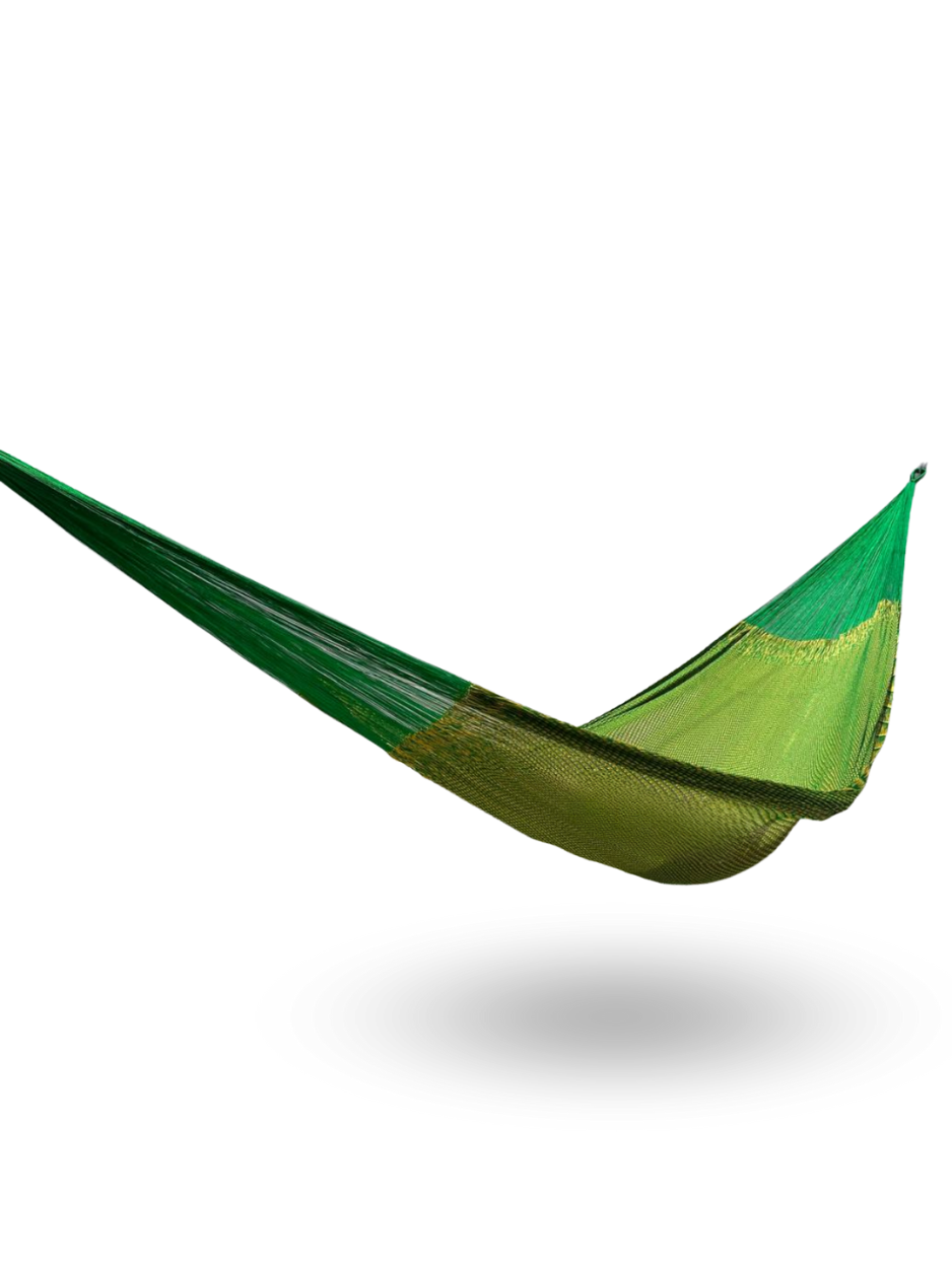 Hamaca Yucateca Artesanal Doble Tejido Nylon