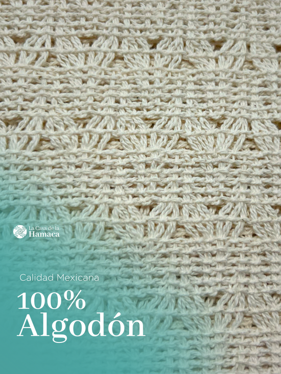 Hamaca Mexicana Beige para Base (Soporte de Hamaca)