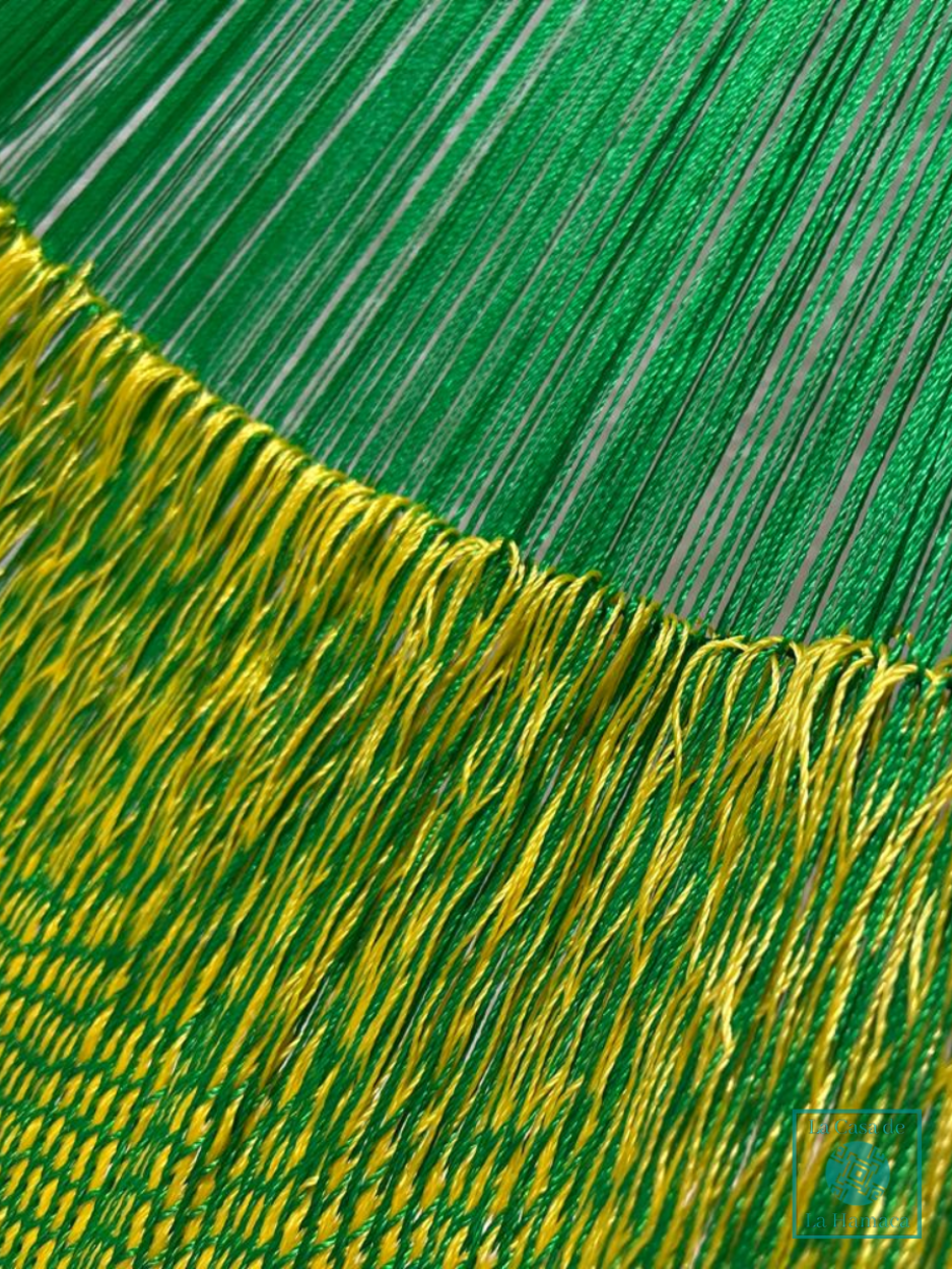 Hamaca Yucateca Artesanal Doble Tejido Nylon