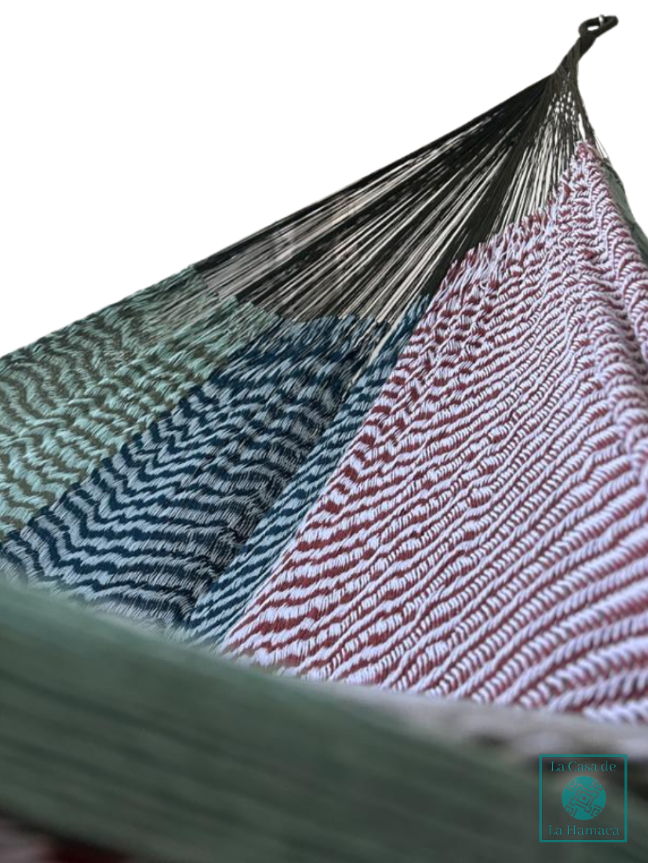 Hamaca Artesanal Yucateca Algodón Suave XXL