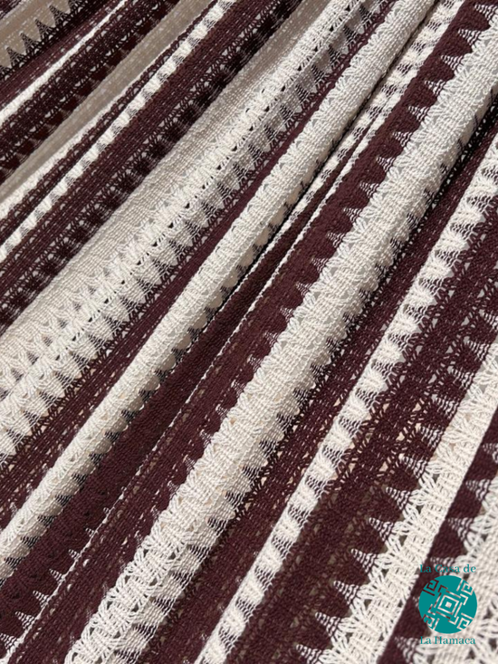 Hamaca Mexicana Rojo Vino King Size