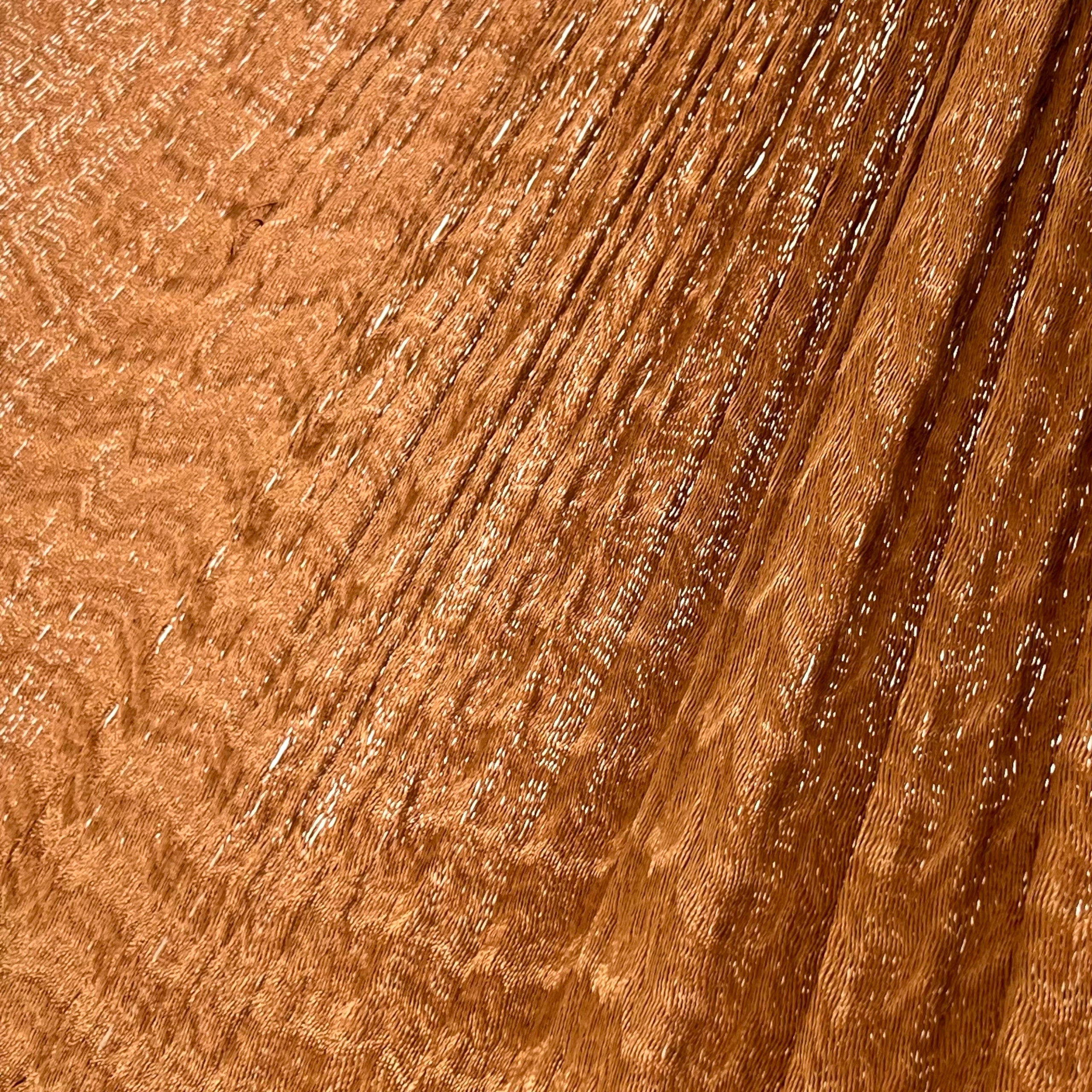 Detalle del tejido de nylon de la hamaca artesanal Yucateca color café