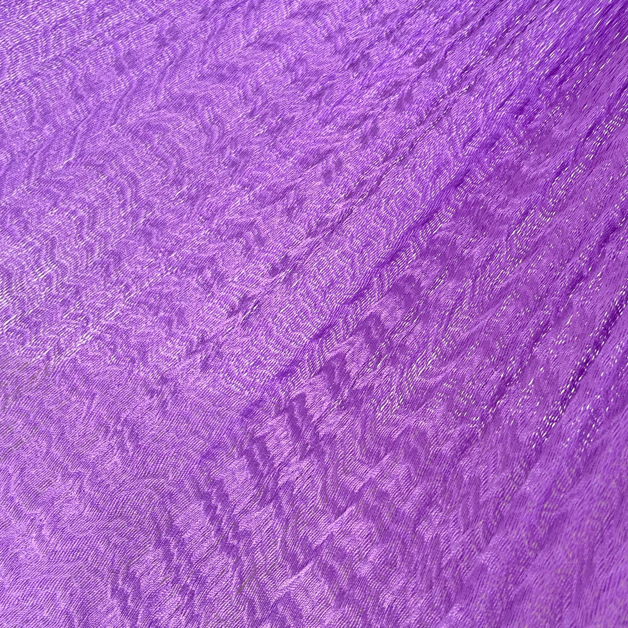 Detalle del tejido de nylon de la hamaca artesanal Yucateca morado