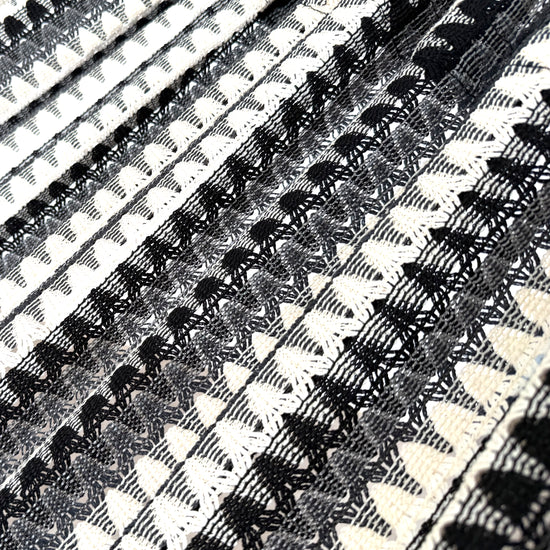 Detalle del tejido de la hamaca Mexicana gris