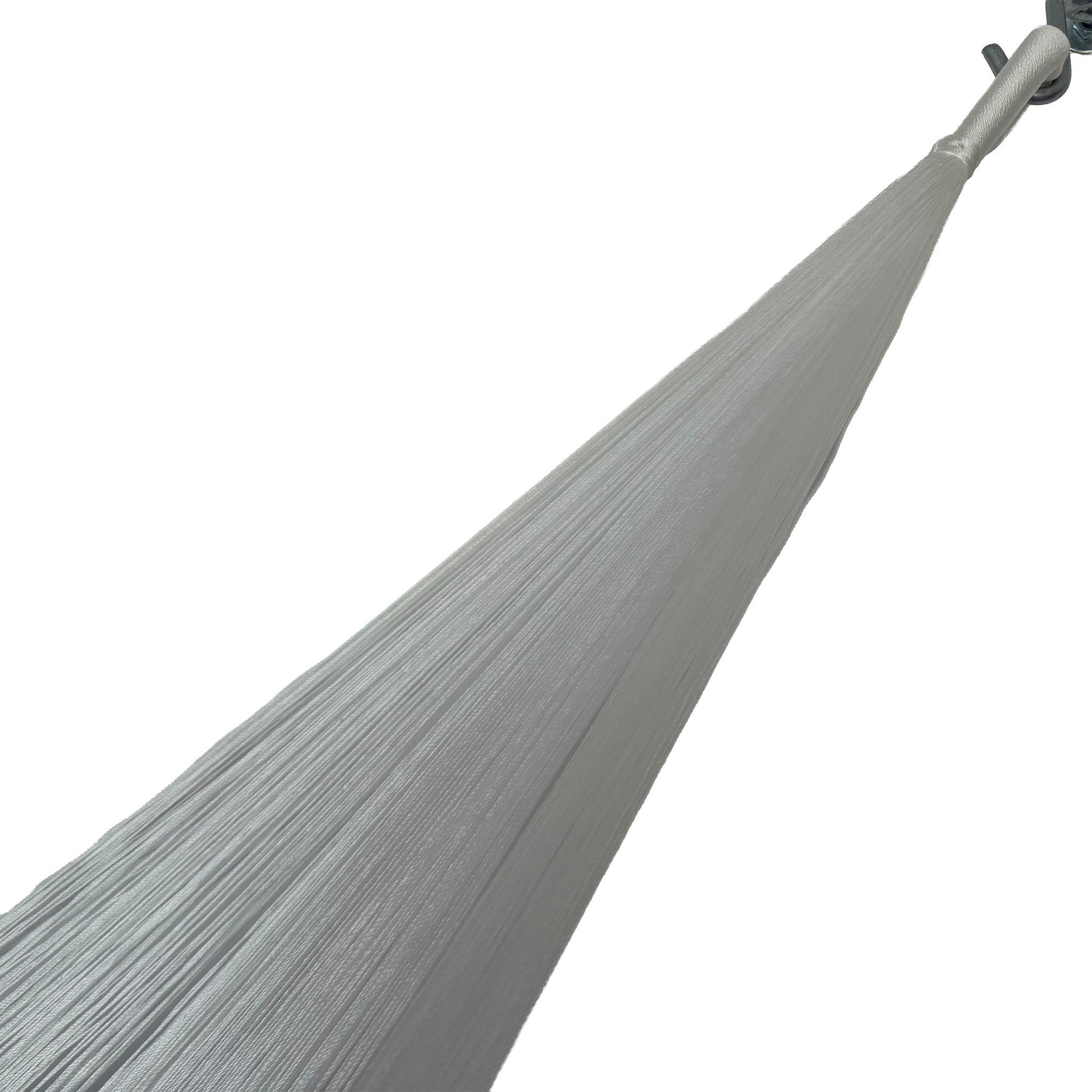 Brazo de hamaca Yucateca artesanal de algodón suave café claro