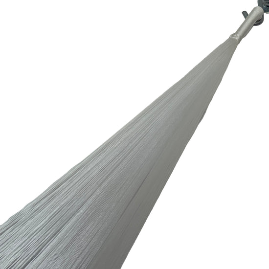 Brazo de hamaca Yucateca artesanal de algodón suave café claro