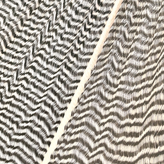 Detalle del tejido de algodón suave de la hamaca Yucateca artesanal verde y beige