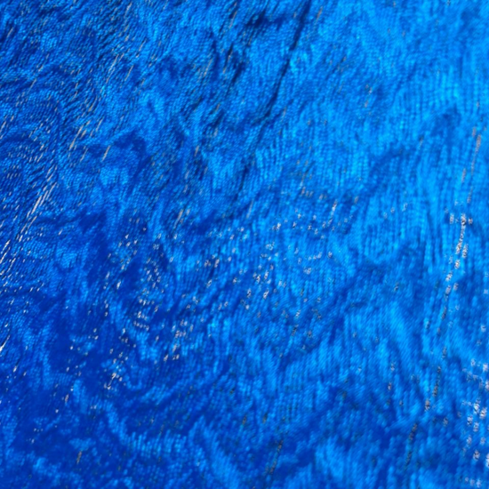 Detalle del tejido de nylon hilo 18 de la hamaca Yucateca artesanal azul
