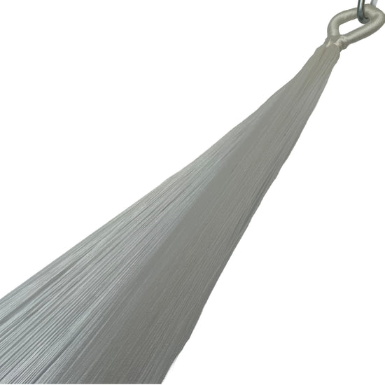 Brazo de hamaca Yucateca artesanal de nylon morado