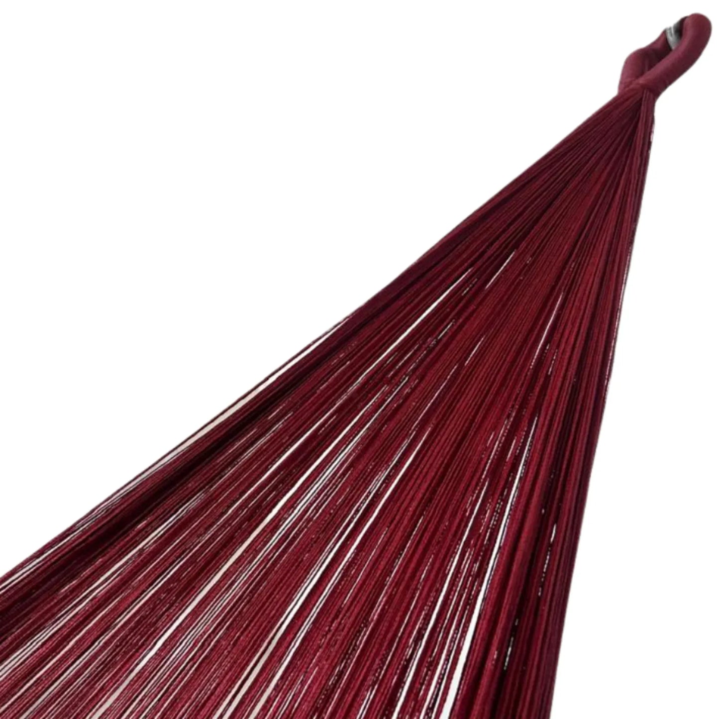 Brazo de hamaca Yucateca artesanal de algodón suave modelo Colorida Roja