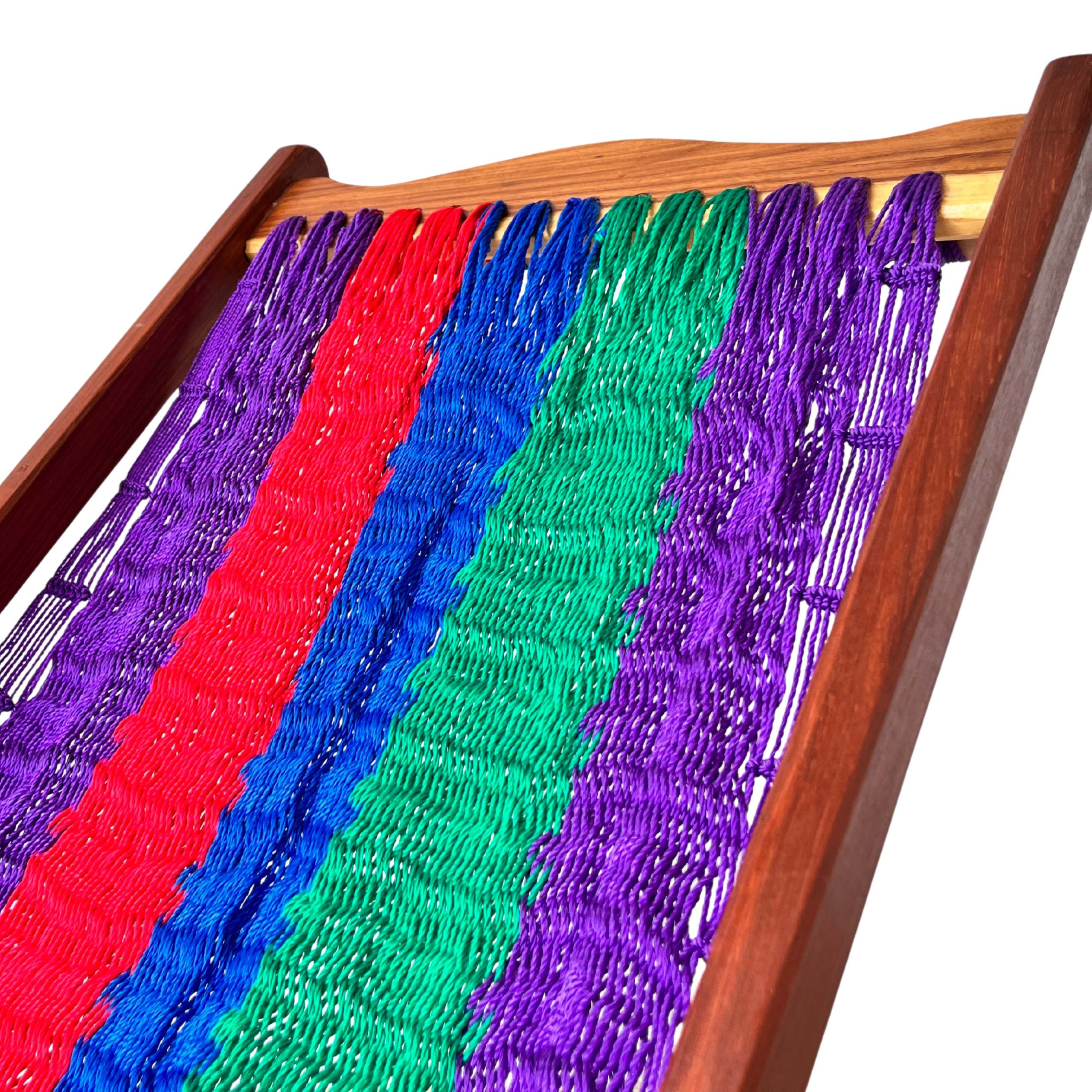 Silla Mecedora Artesanal Plegable Multicolor