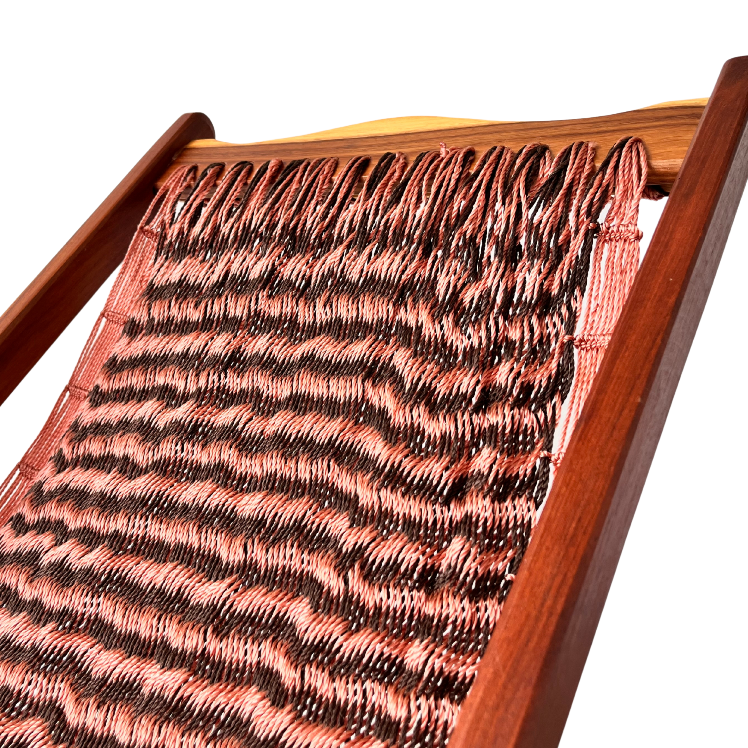 Silla Mecedora Artesanal Plegable Coral
