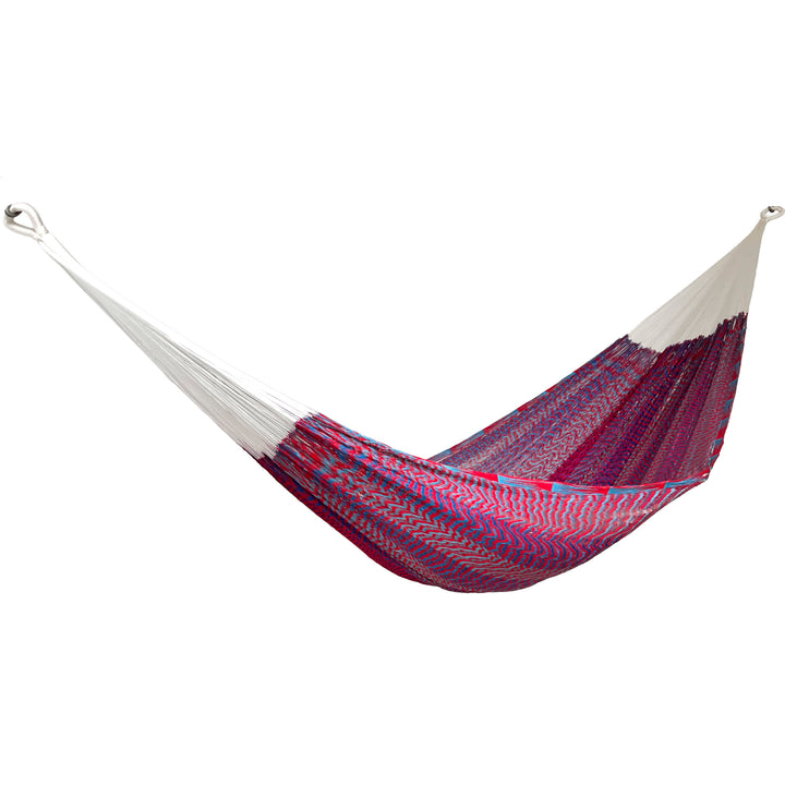 Hamaca Artesanal Yucateca Nylon - Rojo