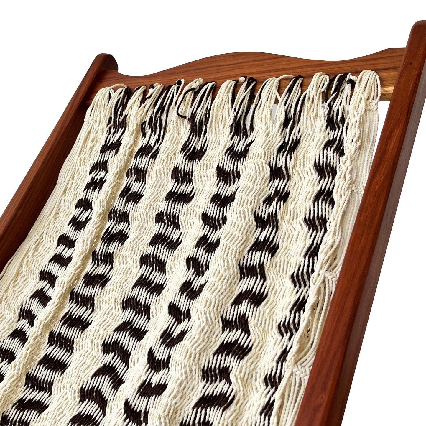 Silla Mecedora Artesanal Plegable Café
