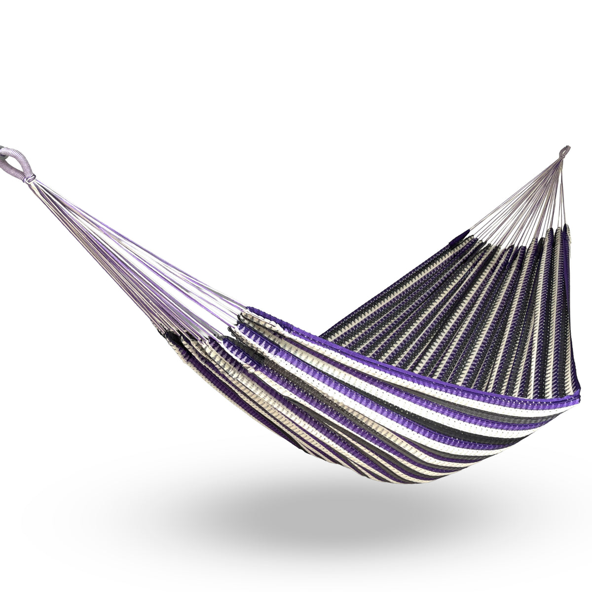 Hamaca Mexicana de Algodón y Nylon – Morado