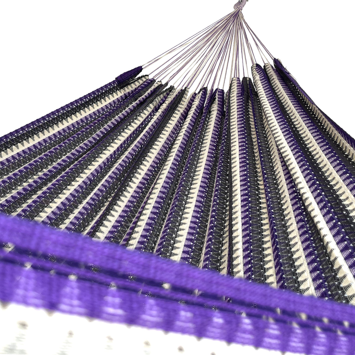 Hamaca Mexicana de Algodón y Nylon – Morado