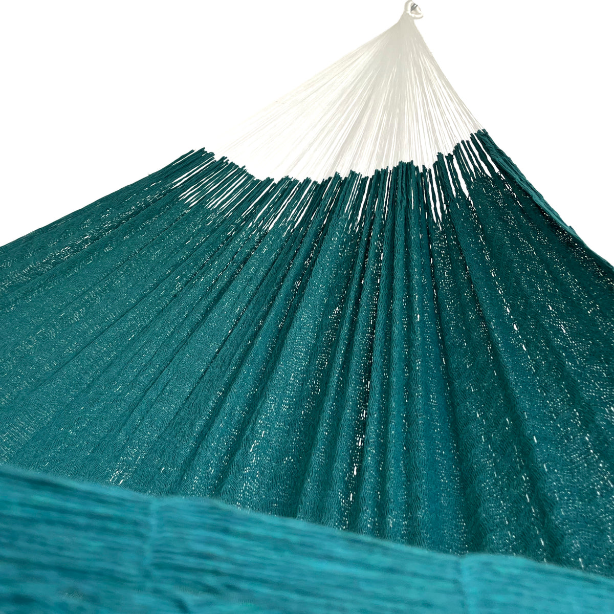 Hamaca Yucateca Artesanal de Algodón Matrimonial - Verde