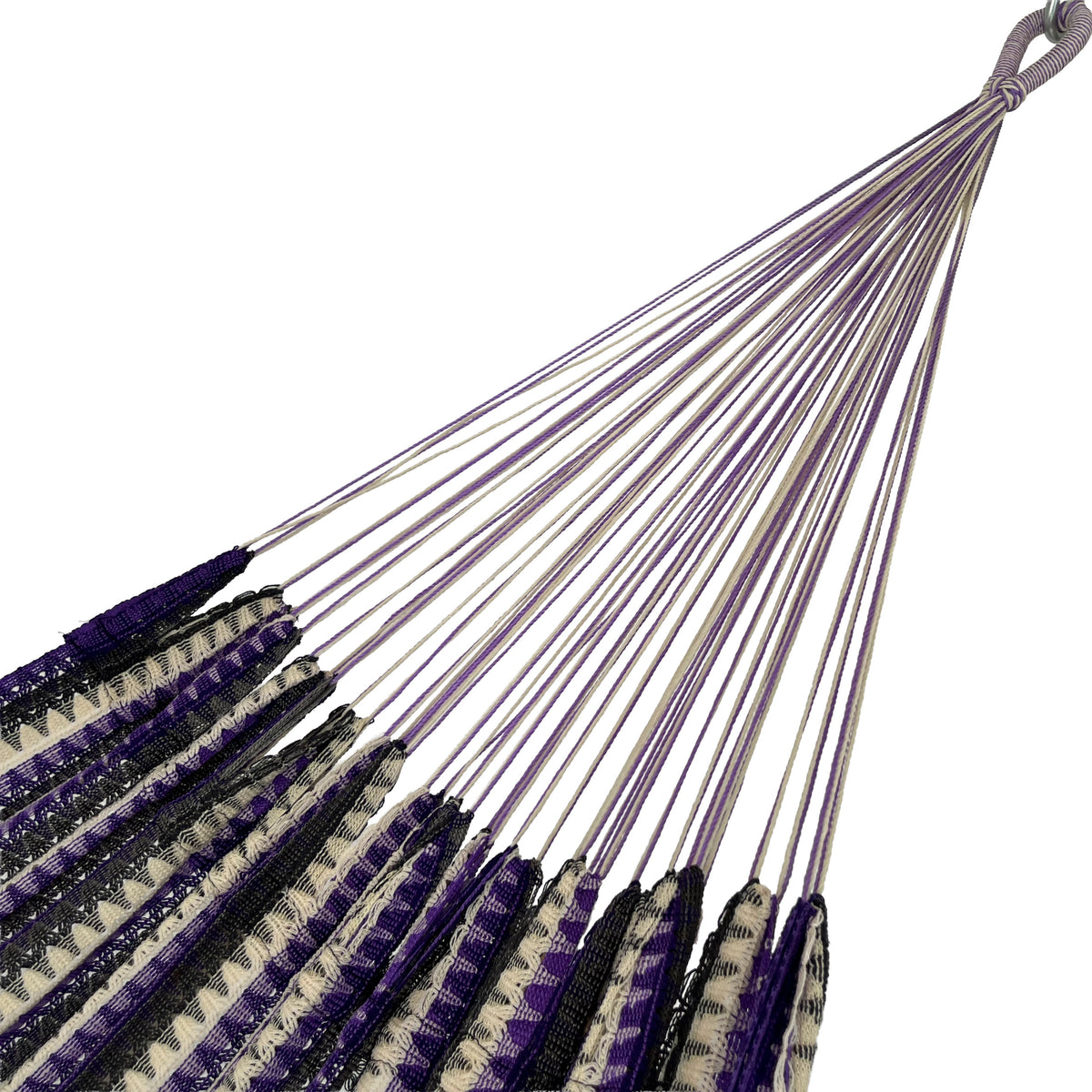 Hamaca Mexicana de Algodón y Nylon – Morado
