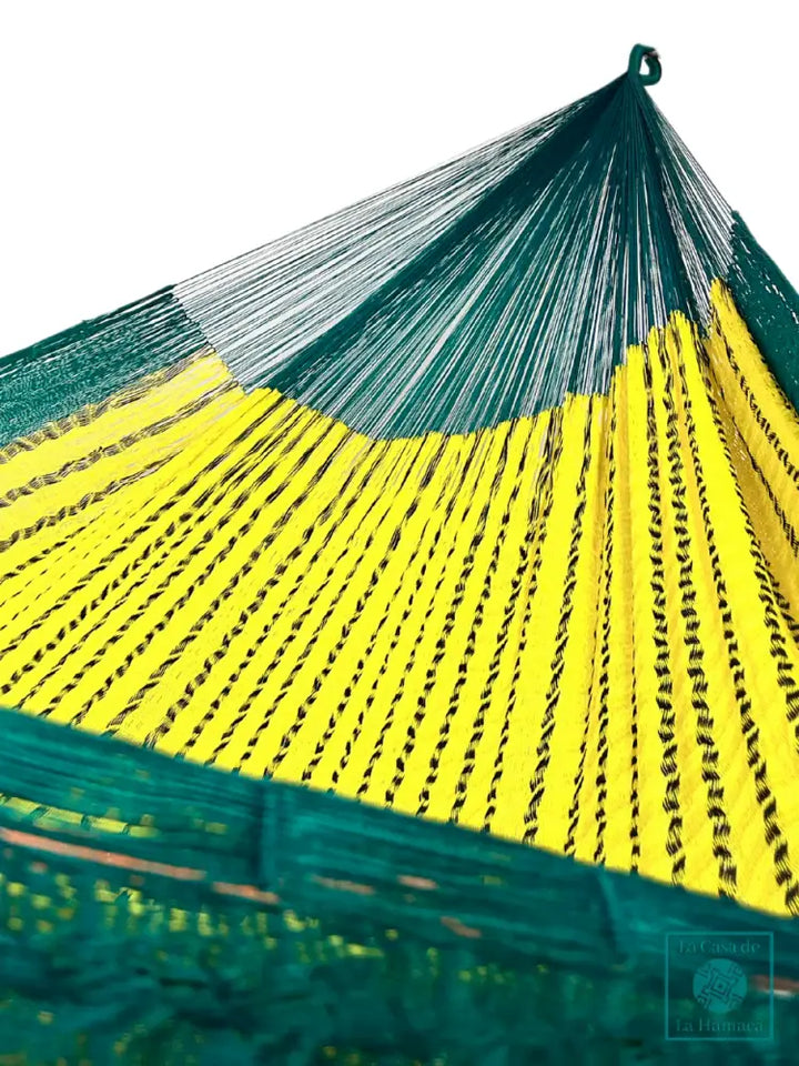 Hamaca Yucateca Artesanal Nylon Frutal Piña King Size