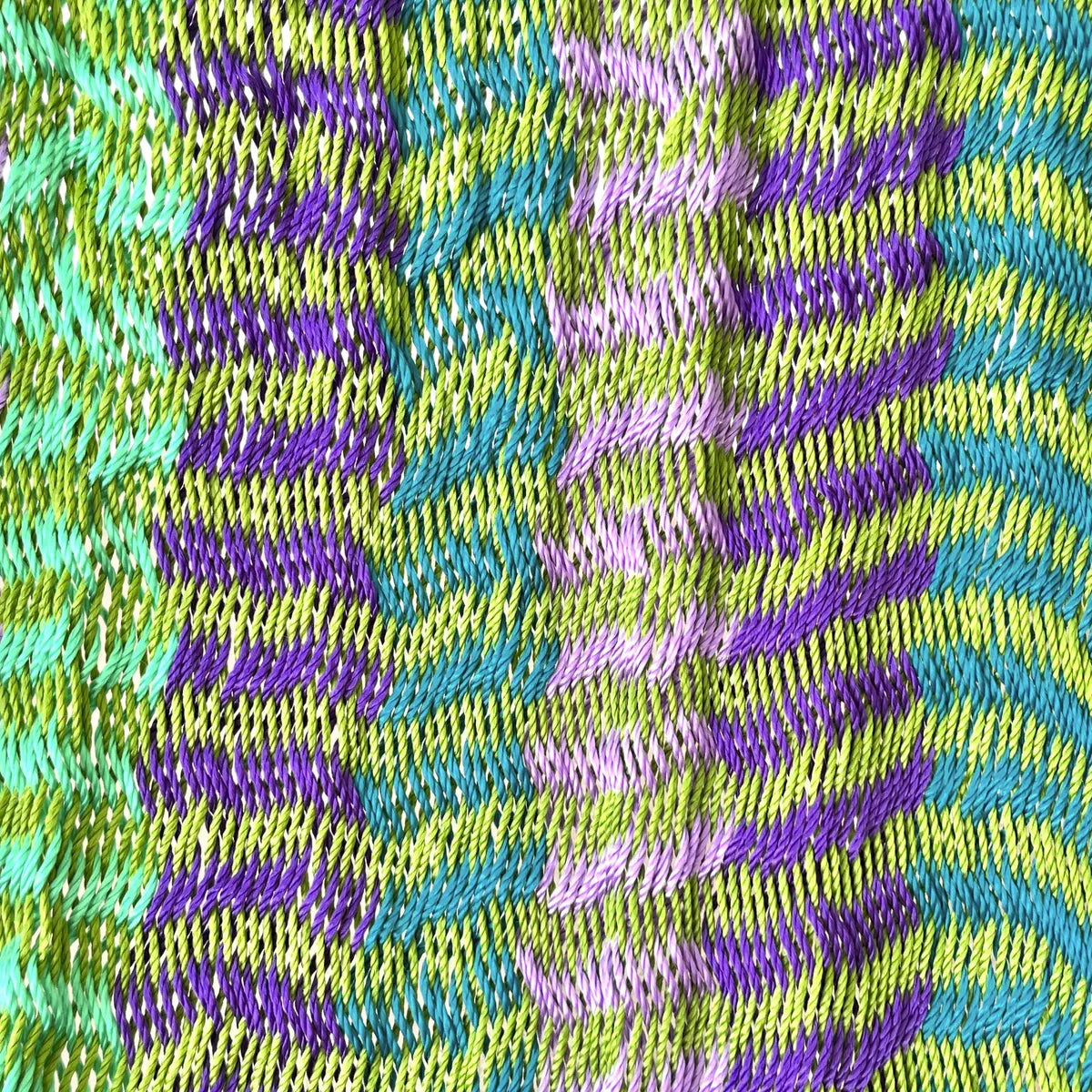 Silla Mecedora Artesanal Plegable Multicolor