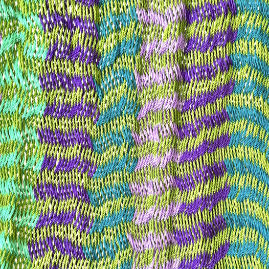 Silla Mecedora Artesanal Plegable Multicolor