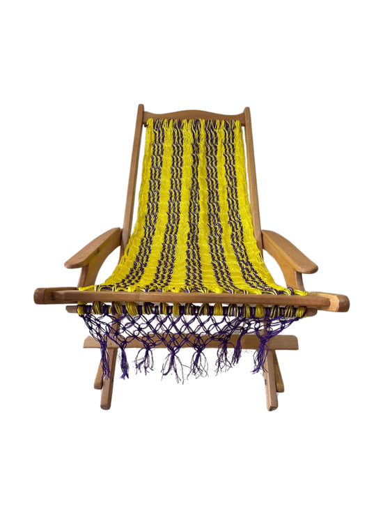 Silla Mecedora Artesanal Plegable de Yucatán Colores