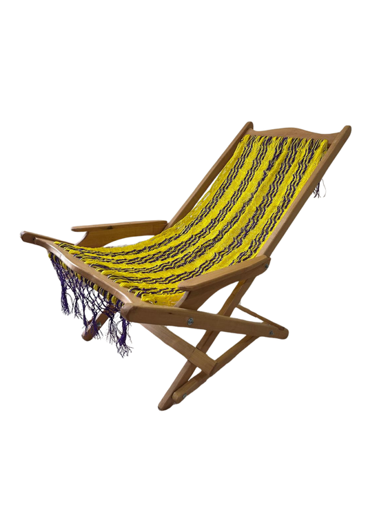 Silla Mecedora Artesanal Plegable de Yucatán Colores