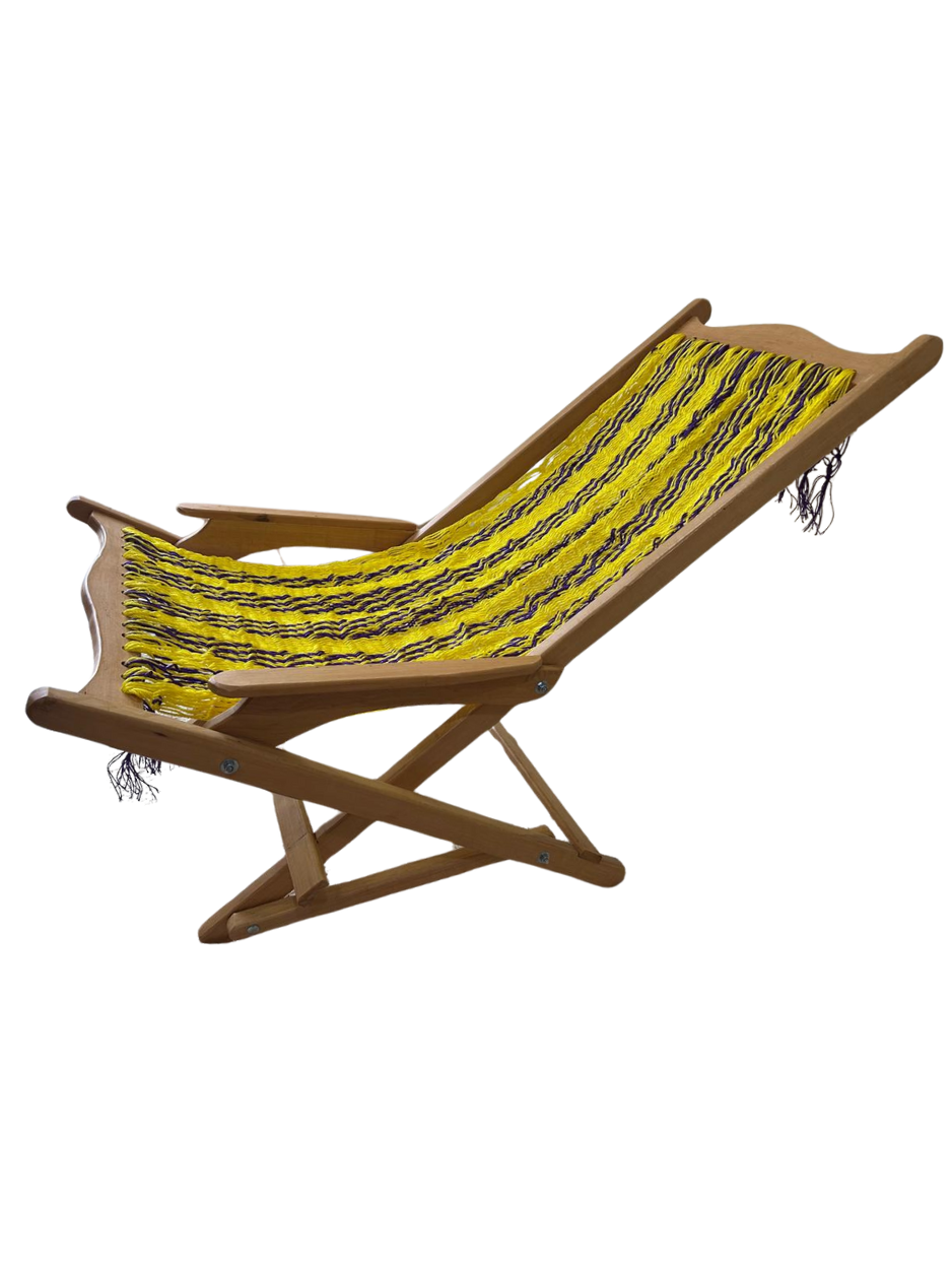 Silla Mecedora Artesanal Plegable de Yucatán Colores