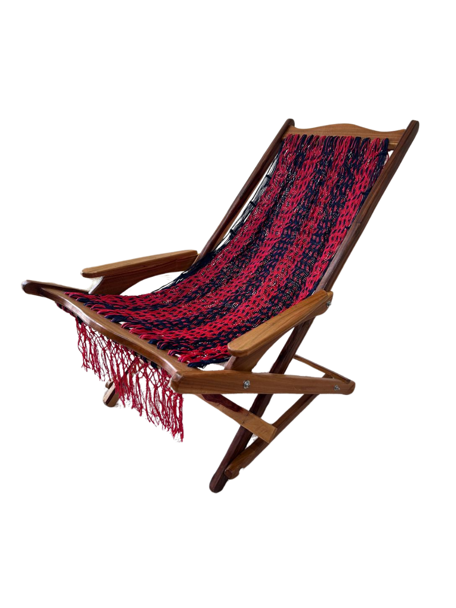 Silla Mecedora Artesanal Plegable de Yucatán Colores