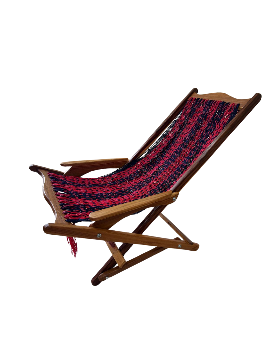 Silla Mecedora Artesanal Plegable de Yucatán Colores