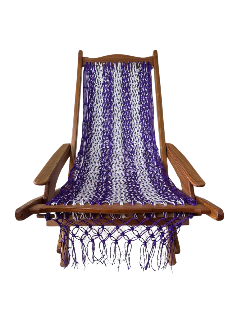 Silla Mecedora Artesanal Plegable de Yucatán Colores