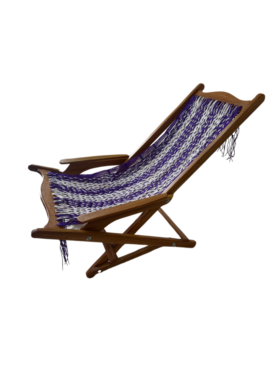 Silla Mecedora Artesanal Plegable de Yucatán Colores