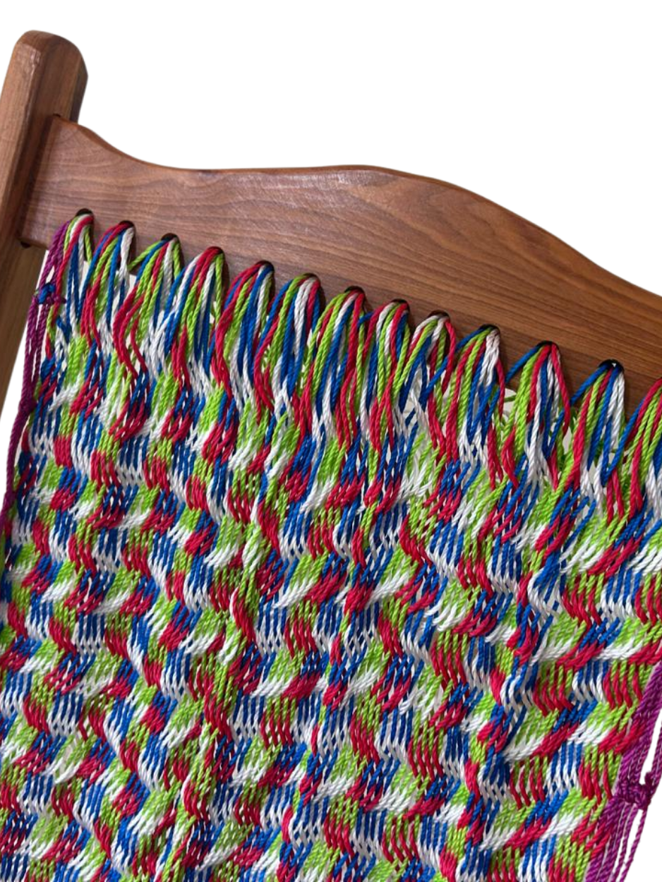 Silla Mecedora Artesanal Plegable de Yucatán Colores