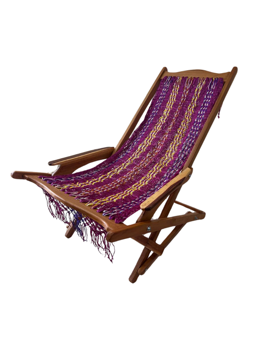 Silla Mecedora Artesanal Plegable de Yucatán Colores