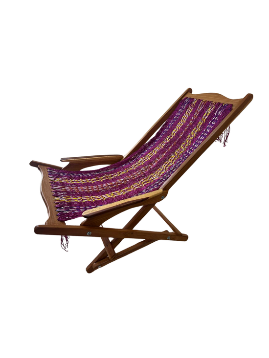 Silla Mecedora Artesanal Plegable de Yucatán Colores