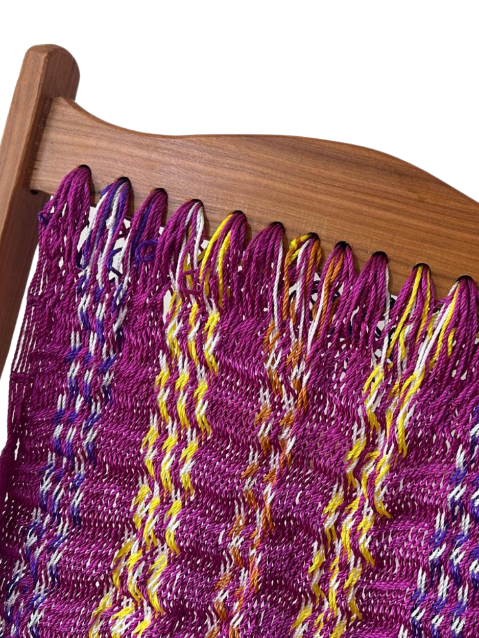 Silla Mecedora Artesanal Plegable de Yucatán Colores