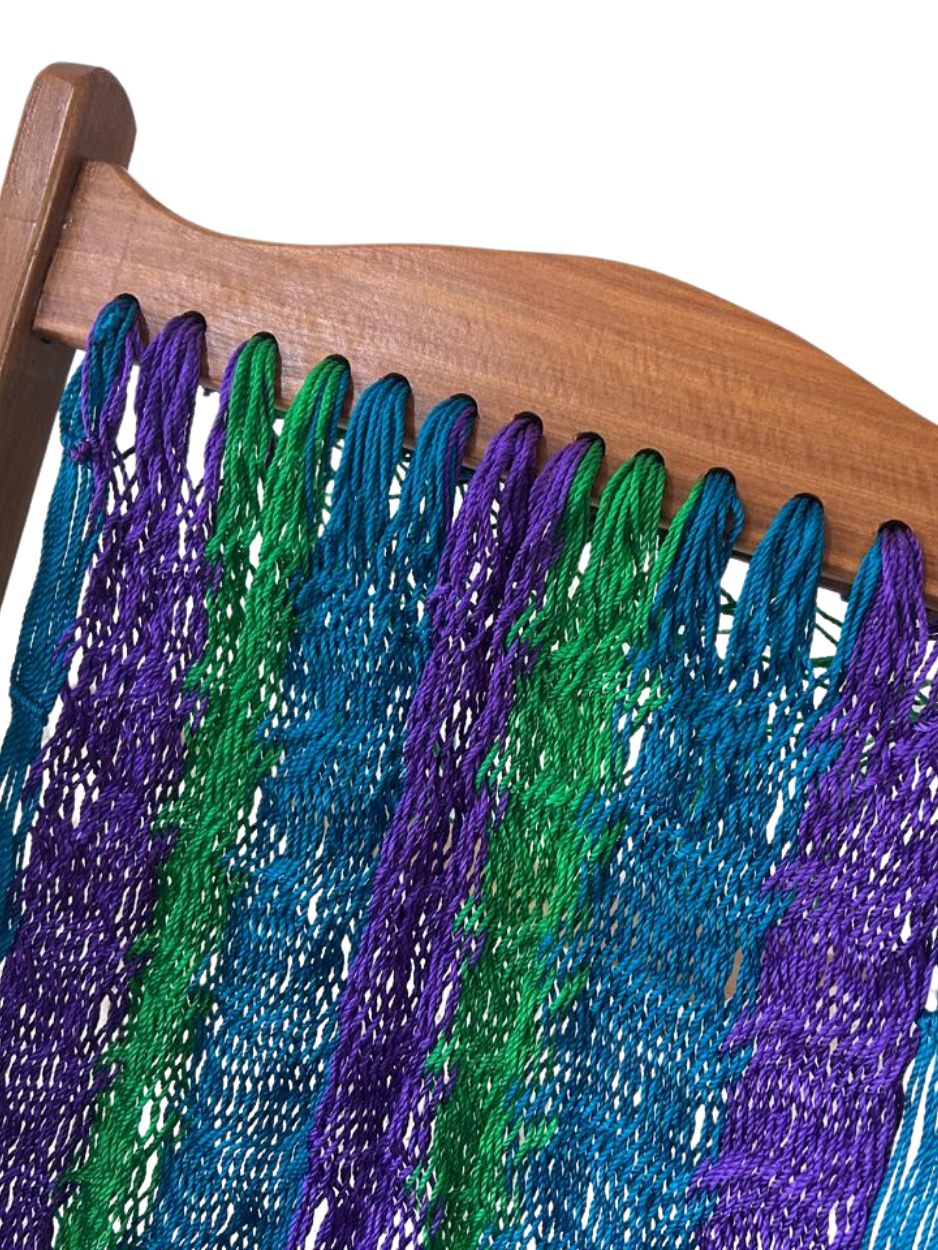 Silla Mecedora Artesanal Plegable de Yucatán Colores